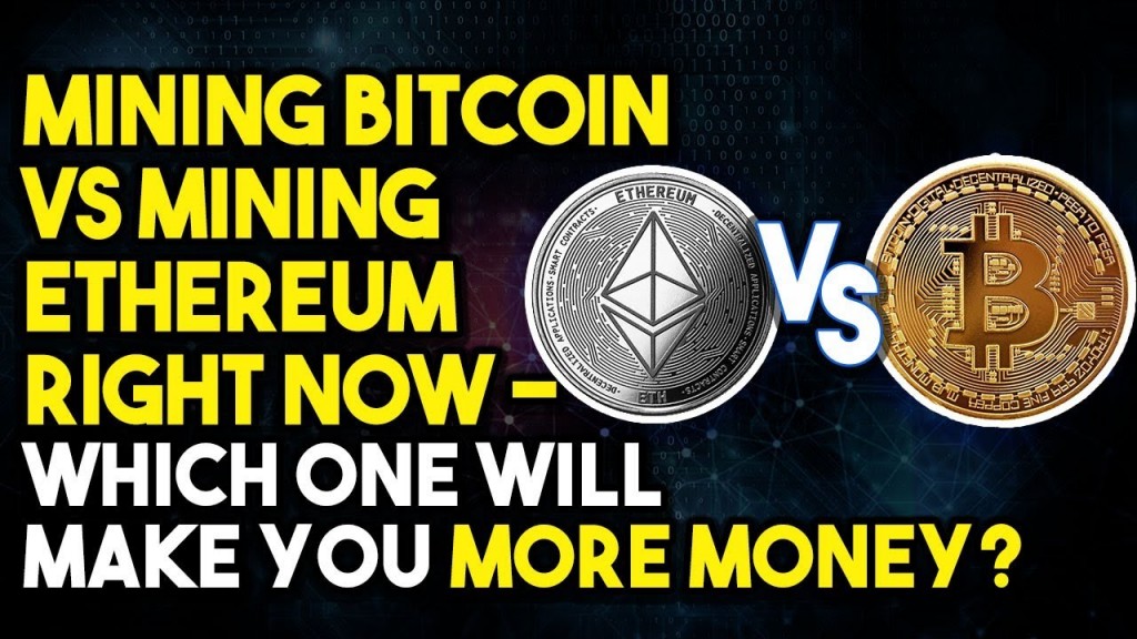 Ethereum mining vs bitcoin mining супер кран биткоин