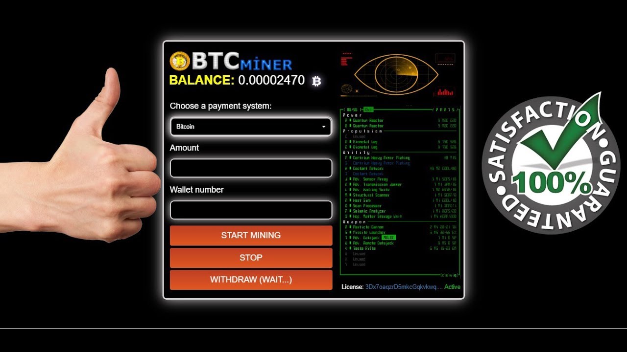 free bitcoin mining online