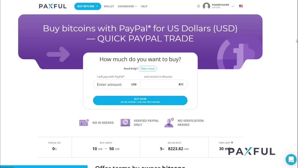 how do you sell bitcoins on paxful
